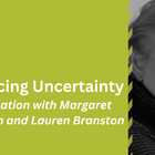 IBE webinar recording - Embracing Uncertainty: a conversation with Margaret Heffernan and Lauren Branston