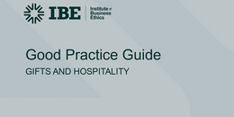 IBE Gift and Hospitality Guidance